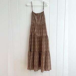 O.P.T Brown Floral Dress